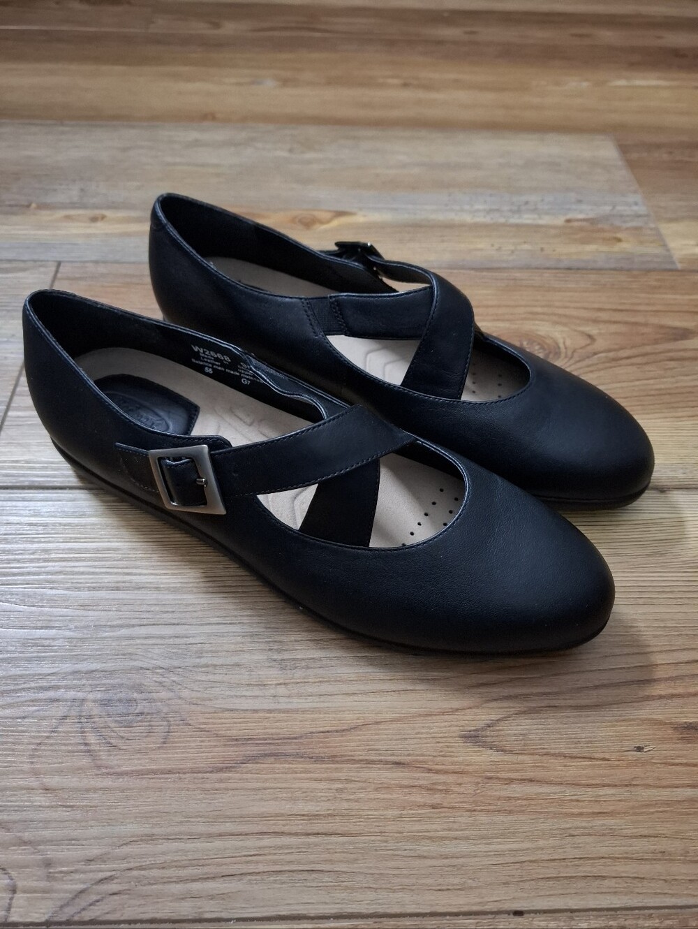 Rockport Mary Janes Women's 9 M Black Leather